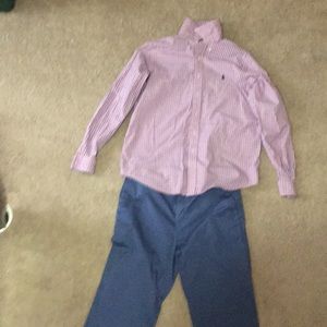 Dress shirt and dress paints